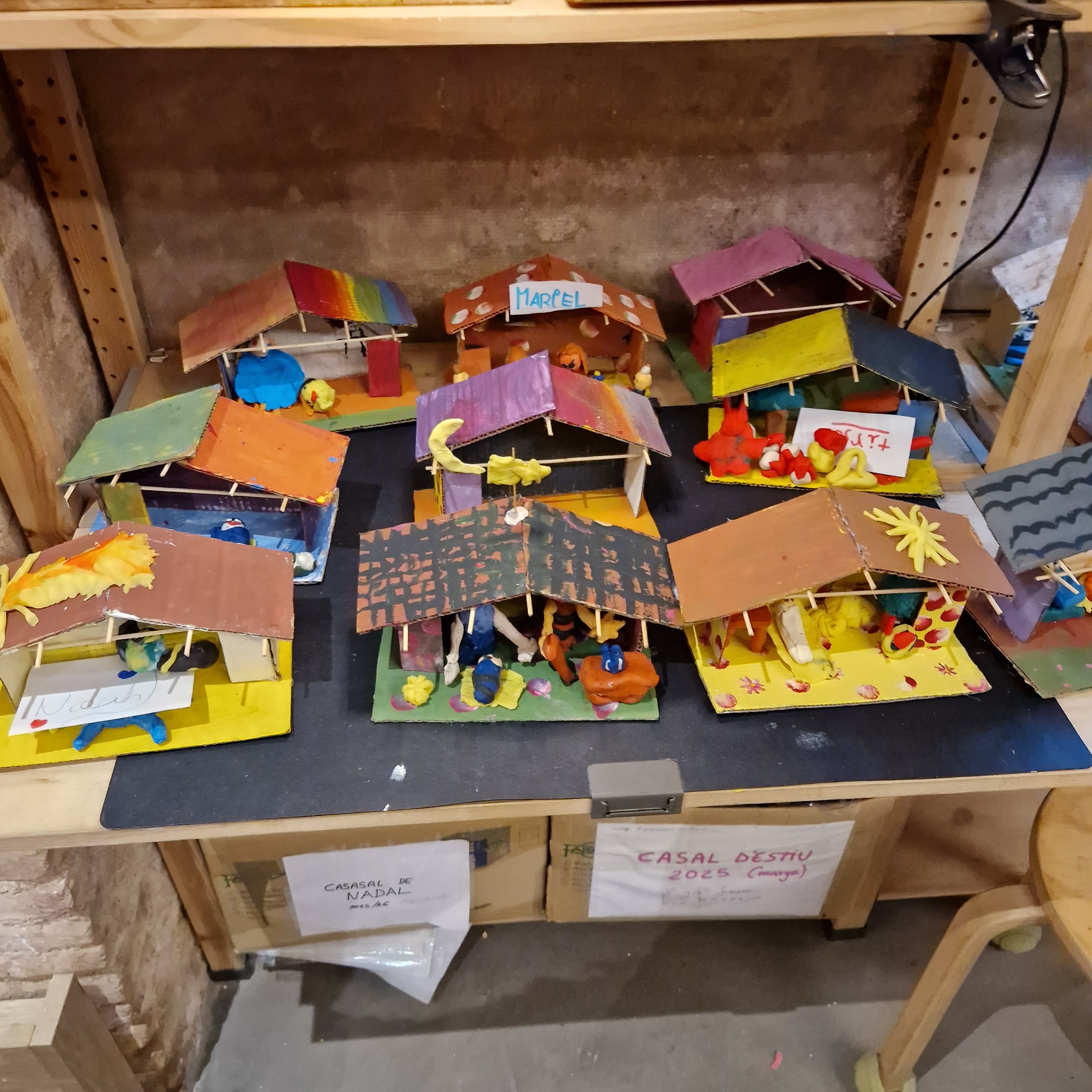 Obres pintades pels joves